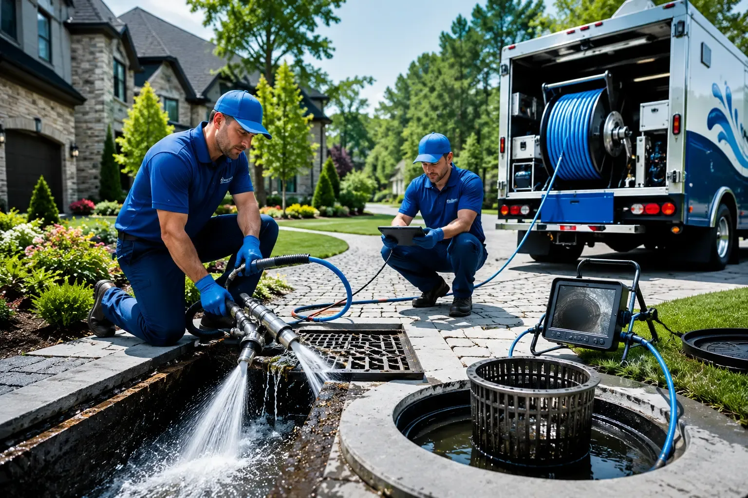 Local outdoor drain cleaning professionals in Winchester, CA